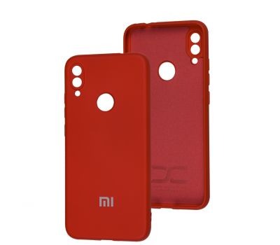 Чохол для Xiaomi Redmi Note 7 / 7 Pro Full camera темно-червоний