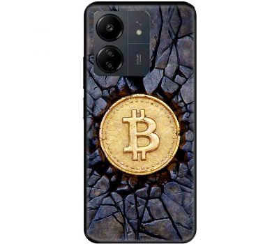 Чохол для Xiaomi Redmi 13C MixCase гроші bitcoin