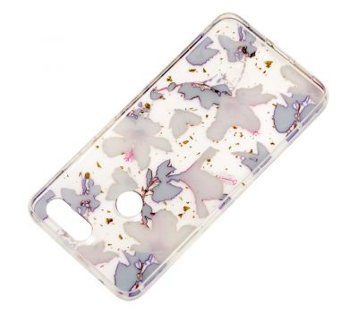 Чохол для Xiaomi Mi 8 Lite Flowers Confetti "китайська фіолетова троянда" 3409020