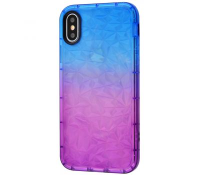 Чохол для iPhone Xs Max Gradient Gelin case синьо-бузковий