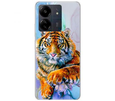 Чохол для Xiaomi Redmi 13C MixCase звірі тигр