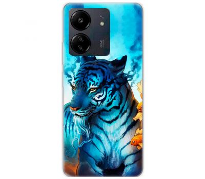 Чохол для Xiaomi Redmi 13C MixCase звірі білий тигр