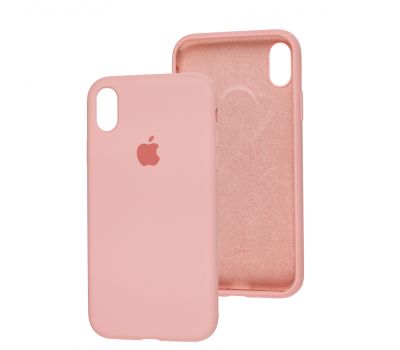 Чохол для iPhone Xr Silicone Full рожевий