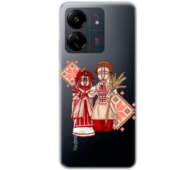 Чохол для Xiaomi Redmi 13C MixCase патріотичні Українські ляльки
