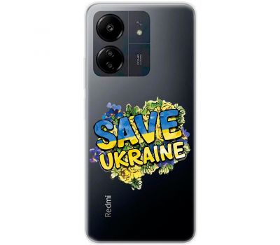 Чохол для Xiaomi Redmi 13C MixCase патріотичні save ukraine