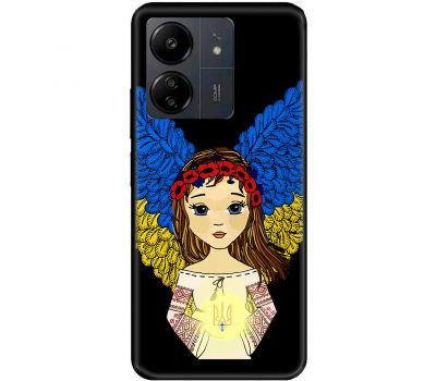 Чохол для Xiaomi Redmi 13C MixCase патріотичні українка ангел