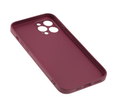 Чохол для iPhone 12 Pro Max Bright Colors burgundy 3409739