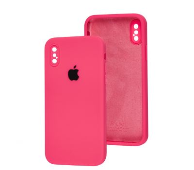 Чохол для iPhone X / Xs Square Full camera barbie pink