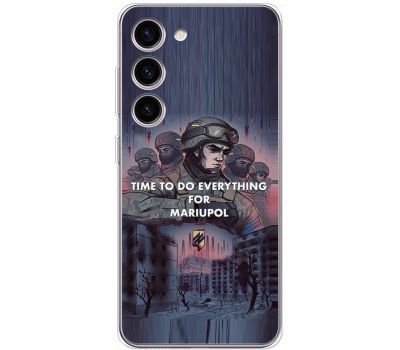 Чохол для Samsung Galaxy S23 (S911) MixCase патріотичні захисники Маріуполя