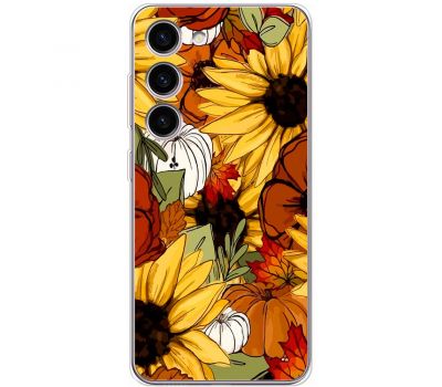 Чохол для Samsung Galaxy S23+ (S916) MixCase осінь гарбузи і соняшники