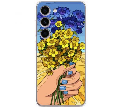 Чохол для Samsung Galaxy S23+ (S916) MixCase патротичні квіти