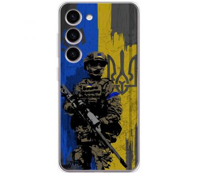 Чохол для Samsung Galaxy S23 (S911) MixCase патріотичні український воїни