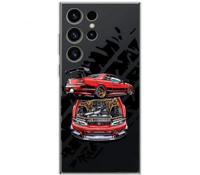 Чохол для Samsung Galaxy S23 Ultra (S918) MixCase машини red car