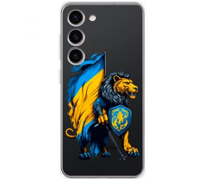 Чохол для Samsung Galaxy S23+ (S916) MixCase патріотичні Український лев