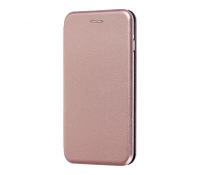 Чохол книжка для iPhone 7 Plus / 8 Plus Premium рожево-золотистий
