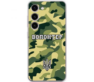 Чохол для Samsung Galaxy S23+ (S916) MixCase волонтер камуфляж