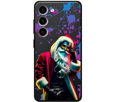 Чохол для Samsung Galaxy S23 (S911) MixCase Новий рік гламурний Святий Миколай