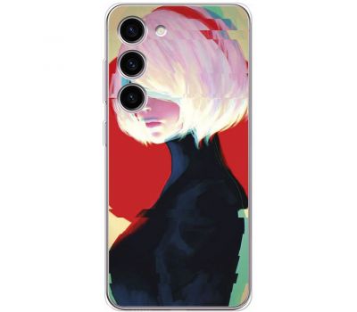 Чохол з аніме для Samsung Galaxy S23 (S911) Mixcase аніме дівчинка з білим волоссям