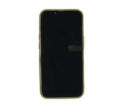 Чохол для iPhone 13 LikGus Totu camera protect зелений 3412878