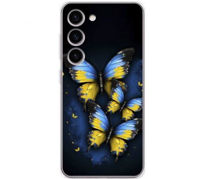 Чохол для Samsung Galaxy S23+ (S916) MixCase патріотичні метелики