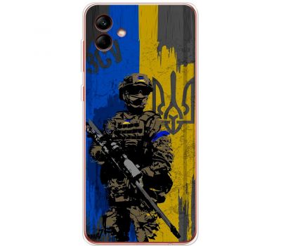 Чохол для Samsung Galaxy A04 (A045) MixCase патріотичні український воїни