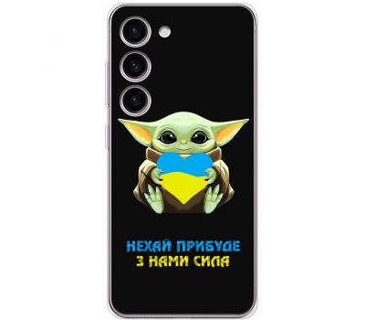 Чохол для Samsung Galaxy S23 (S911) MixCase мультики Yoda from Ukraine