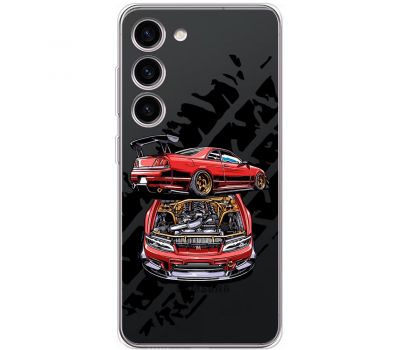 Чохол для Samsung Galaxy S23+ (S916) MixCase машини red car
