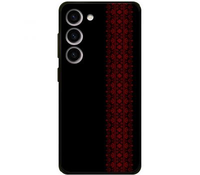 Чохол для Samsung Galaxy S23+ (S916) MixCase патріотичні червоний колір вишиванки