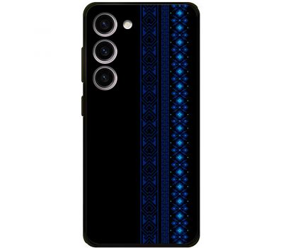 Чохол для Samsung Galaxy S23+ (S916) MixCase патріотичні синій колір вишиванки
