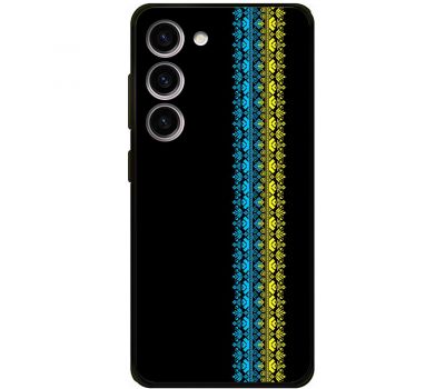 Чохол для Samsung Galaxy S23+ (S916) MixCase патріотичні синє-жовтий колір вишиванки