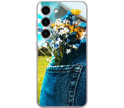 Чохол для Samsung Galaxy S23+ (S916) MixCase патріотичні квіти України