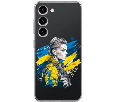 Чохол для Samsung Galaxy S23+ (S916) MixCase патріотичні незламна Українка
