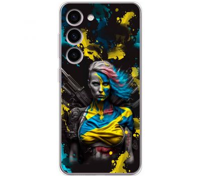 Чохол для Samsung Galaxy S23 (S911) MixCase патріотичні Нездоланна Українка