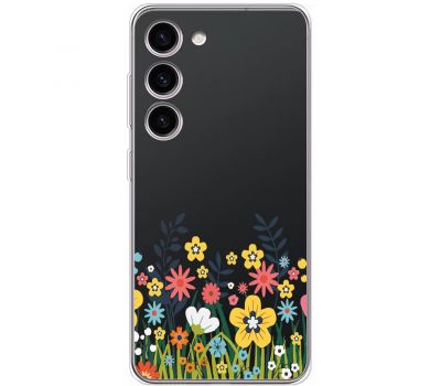 Чохол для Samsung Galaxy S23+ (S916) Mixcase квіткове поле
