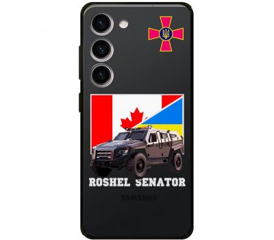 Чохол для Samsung Galaxy S23 (S911) MixCase техніка Roshel senator