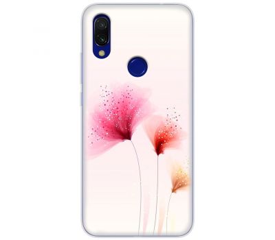 Чохол для Xiaomi Redmi 7 Mixcase квіти три чарівні квітки