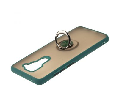 Чохол для Xiaomi Redmi Note 9 LikGus Maxshield Ring оливковий 3415112