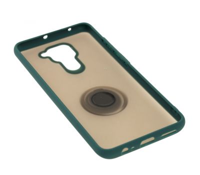 Чохол для Xiaomi Redmi Note 9 LikGus Maxshield Ring оливковий 3415113