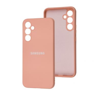 Чохол для Samsung Galaxy A54 (A546) Full camera рожевий / peach