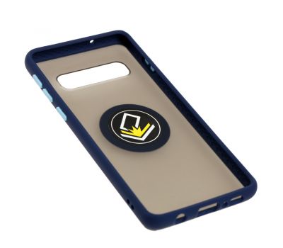 Чохол для Samsung Galaxy S10 (G973) LikGus Edging Ring синій 3416578