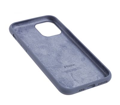 Чохол для iPhone 11 Pro Silicone Full сірий / lavender gray 3416362
