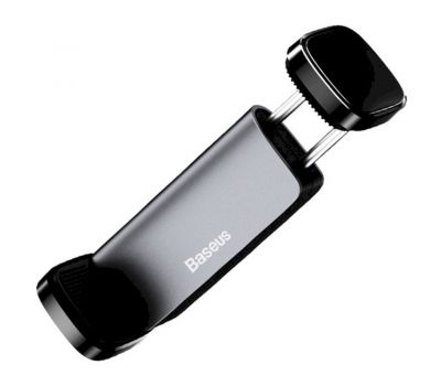 Автотримач holder для смартфона Baseus Steel Cannon Air Outlet чорний 3416772