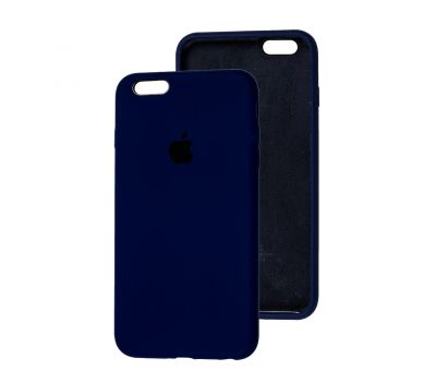 Чохол для iPhone 6 Plus Silicone Full синій / dark blue