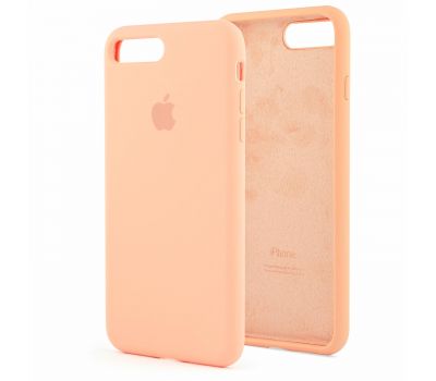 Чохол для iPhone 7 Plus / 8 Silicone Full рожевий / flamingo