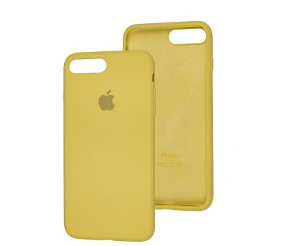 Чохол для iPhone 7 Plus / 8 Plus Silicone Full жовтий / pollen