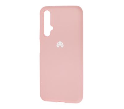 Чохол для Huawei Honor 20 / Nova 5T Silicone Full блідо-рожевий