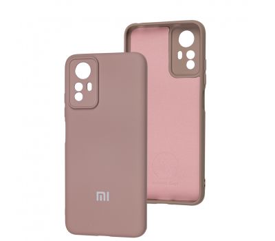 Чохол для Xiaomi Redmi Note 12S Silicone Full camera pink sand