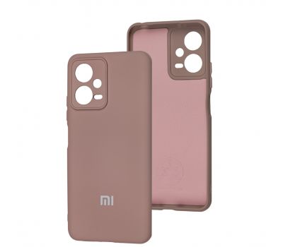 Чохол для Xiaomi Poco X5 / Note 12 5G Silicone Full camera pink sand