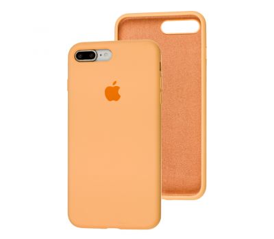 Чохол для iPhone 7 Plus / 8 Plus Silicone Full помаранчевий / cantaloupe
