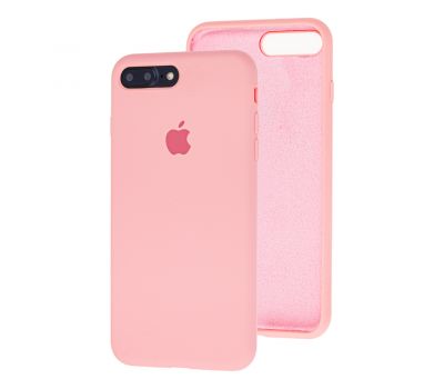Чохол для iPhone 7 Plus / 8 Silicone Full рожевий / pink